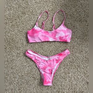 shein pink cloud bikini